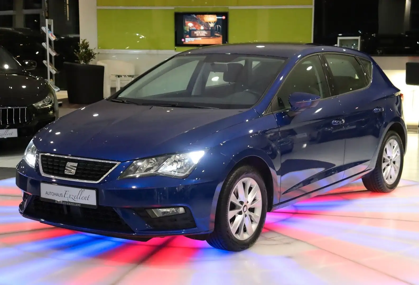 SEAT Leon Style*KLIMAANLAGE*TEMPOMAT*ALU*PDC*MFL*BC* Blau - 1