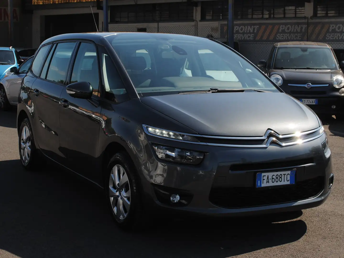 Citroen Grand C4 Picasso C4 Grand Picasso II 2013 1.6 bluehdi Business s Grigio - 2