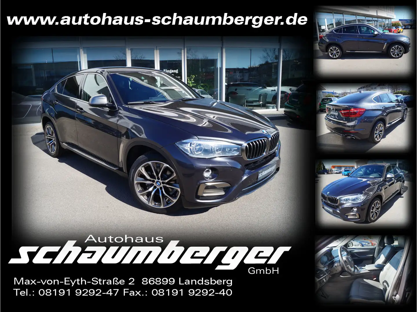 BMW X6 xDrive30d Aut. *Navi*LED*Leder*REIFEN NEU* Grau - 1