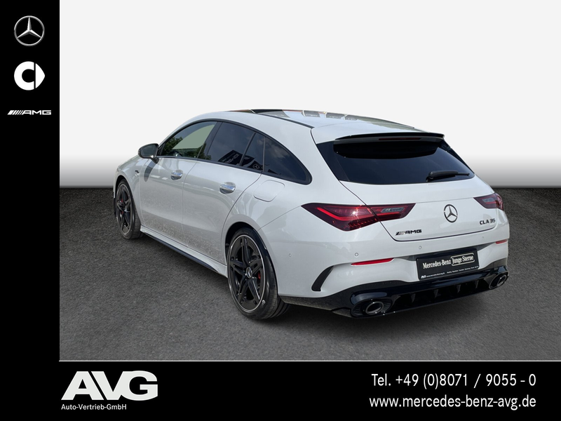 Mercedes-Benz CLA 35 AMG AMG CLA 35 4M Aero DynP Pano Alpingrau Design+P — photo 4