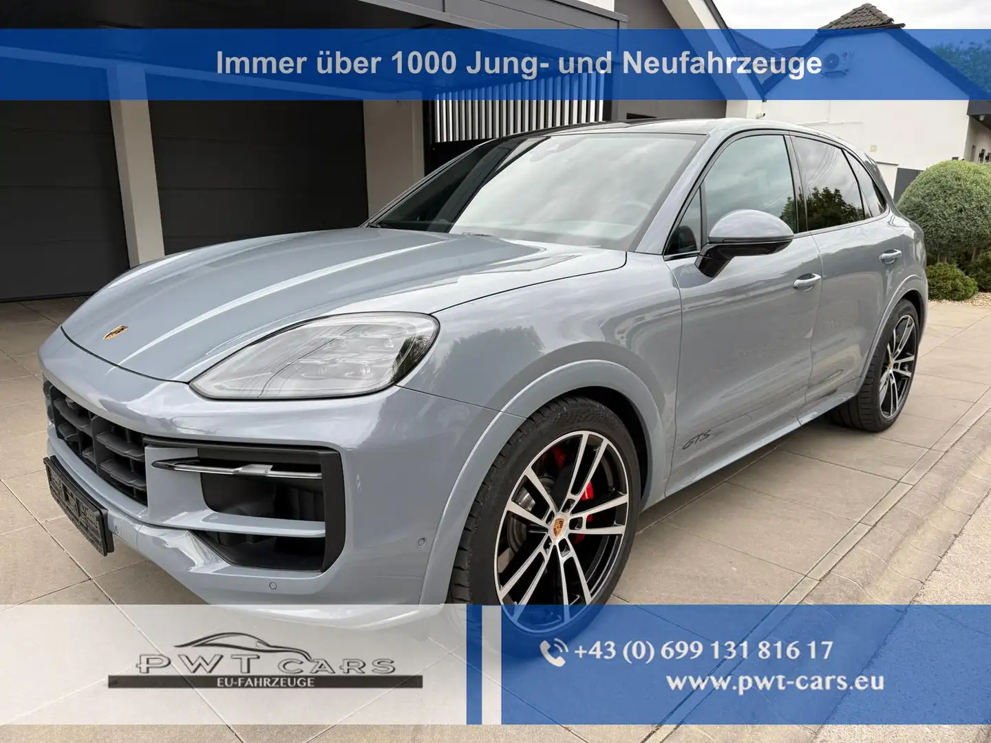 Porsche Cayenne GTS 4.0 AHK Bose PASM PDLS+ Sitzklima 368 kW (5... Gris - 1