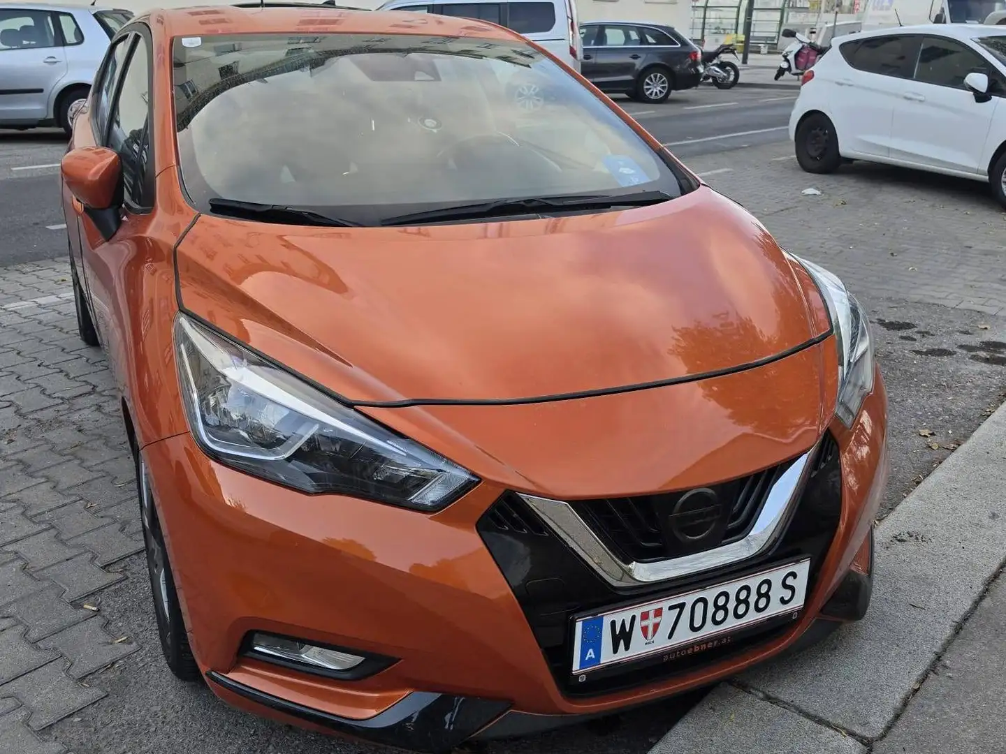 Nissan Micra Micra DIG-T 117 Acenta Acenta Orange - 1