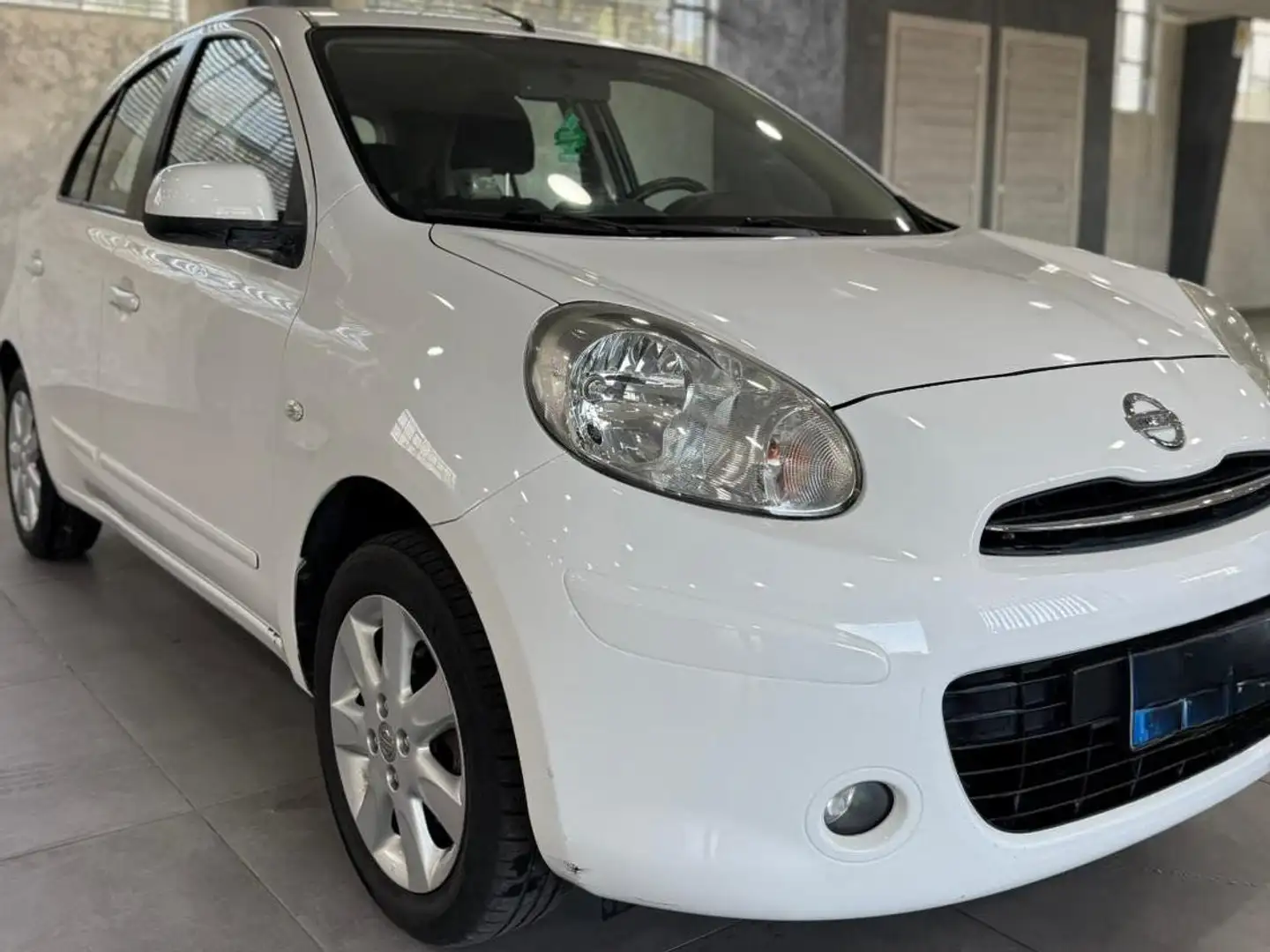 Nissan Micra Micra IV 2010 5p 1.2 Acenta Bianco - 2
