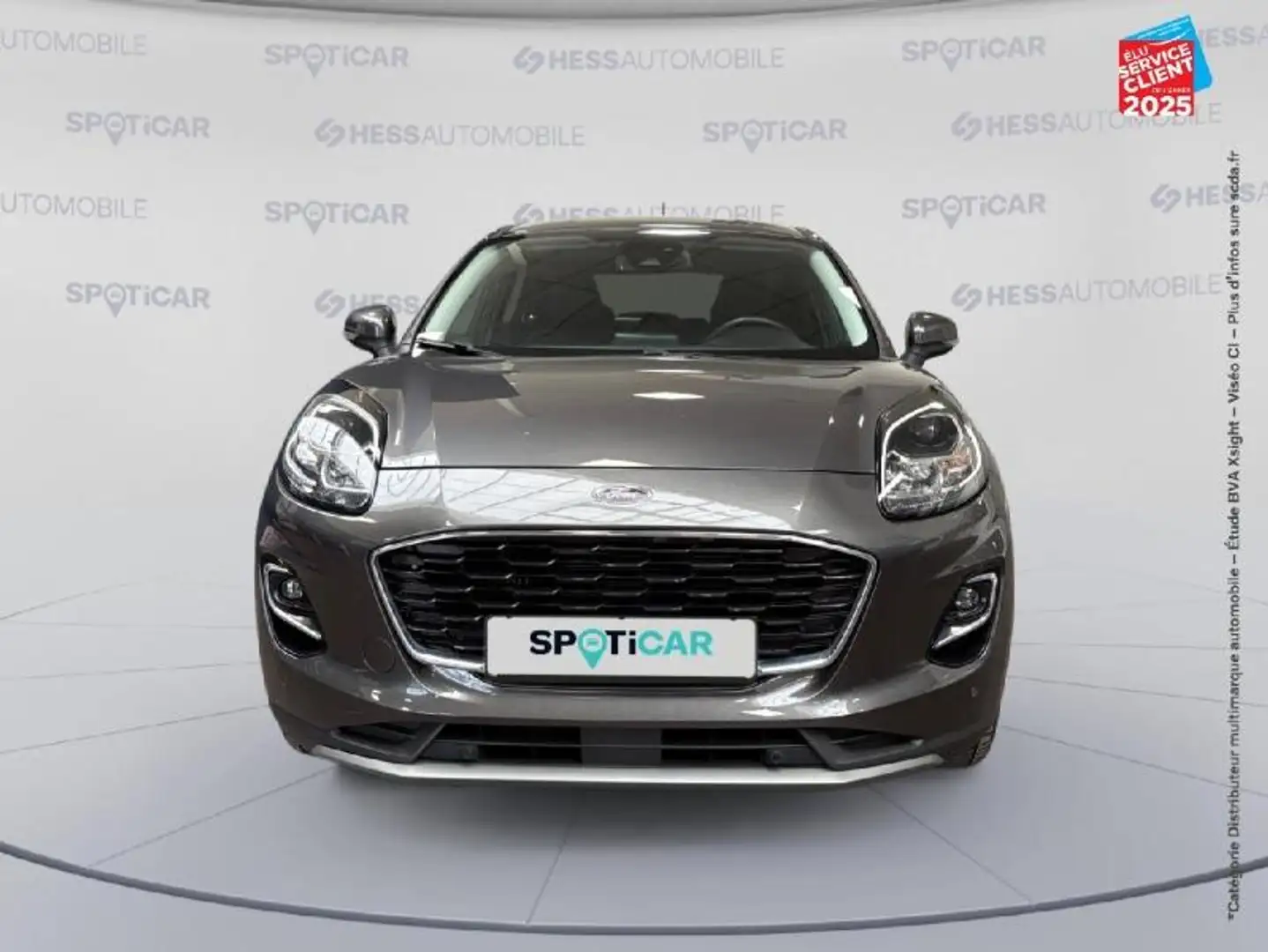 Ford Puma 1.0 EcoBoost 125ch mHEV Titanium 6cv GPS Camera Gris - 2