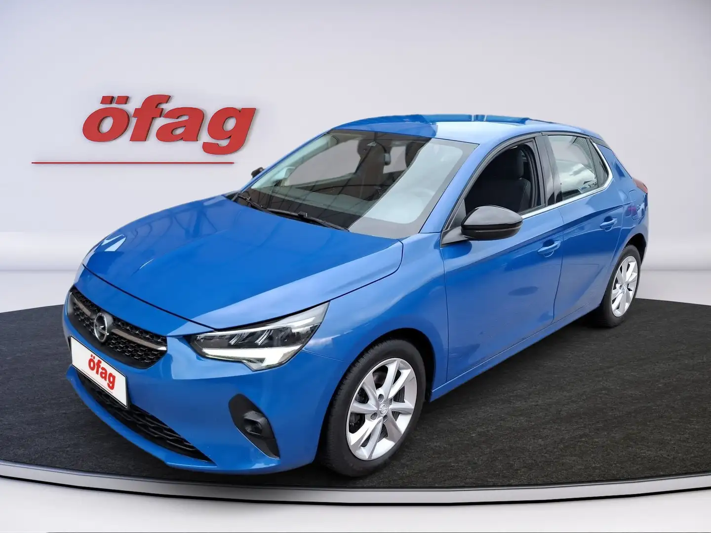 Opel Corsa F 1.2 Turbo Elegance LED+Fernlichtass.+LM Blau - 2