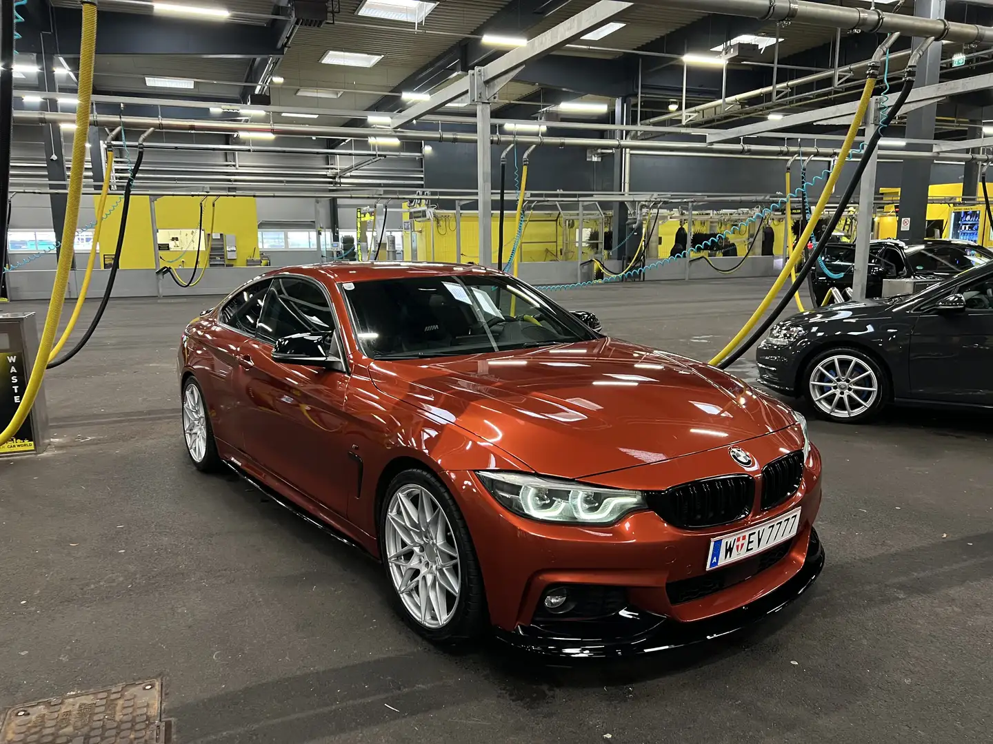 BMW 420 420d Coupe Sport Line Aut. Arancione - 1