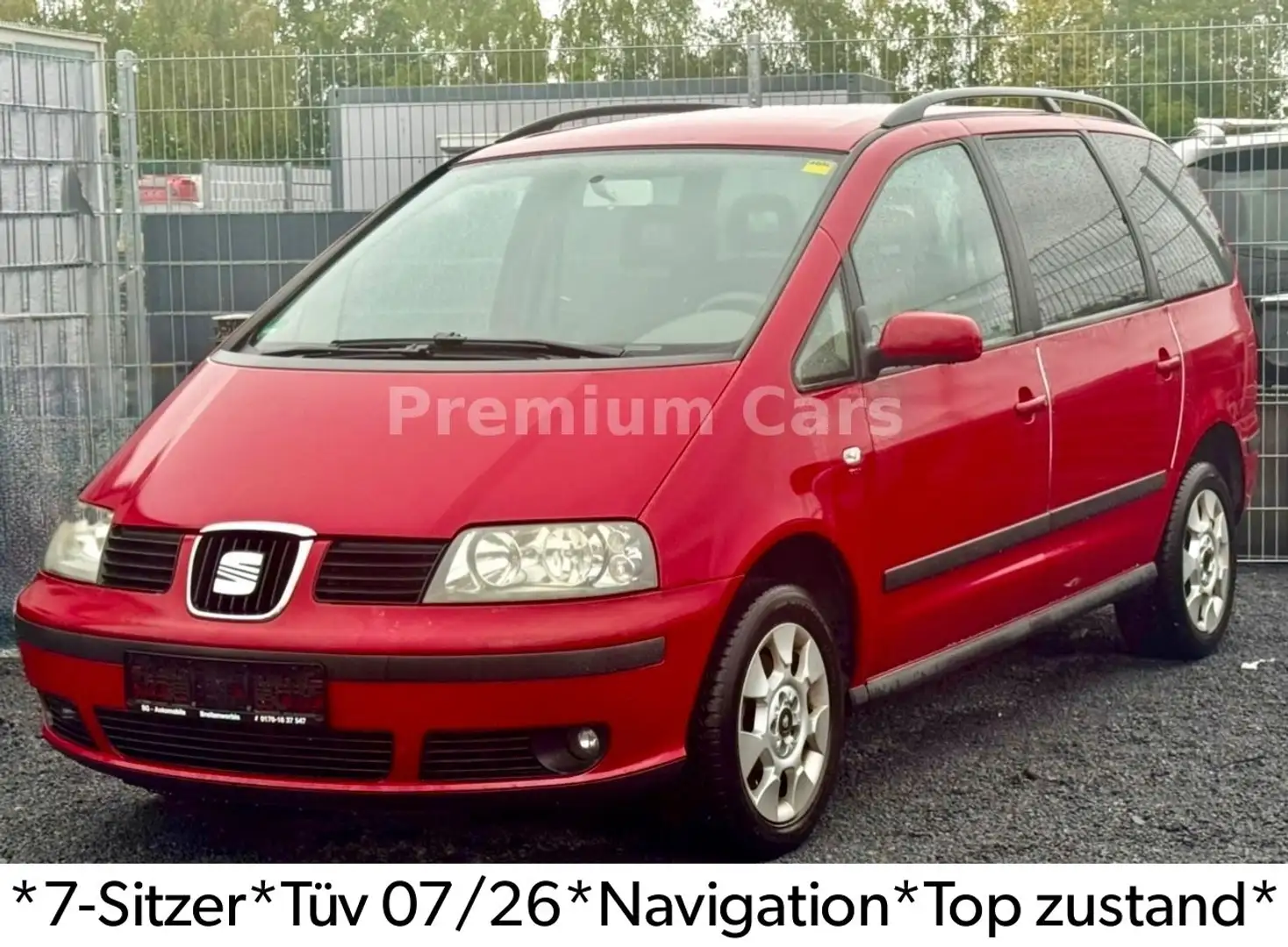 SEAT Alhambra 2.0 TDI Reference*7Sitzer*Navi*Tüv07/26 Rosso - 1