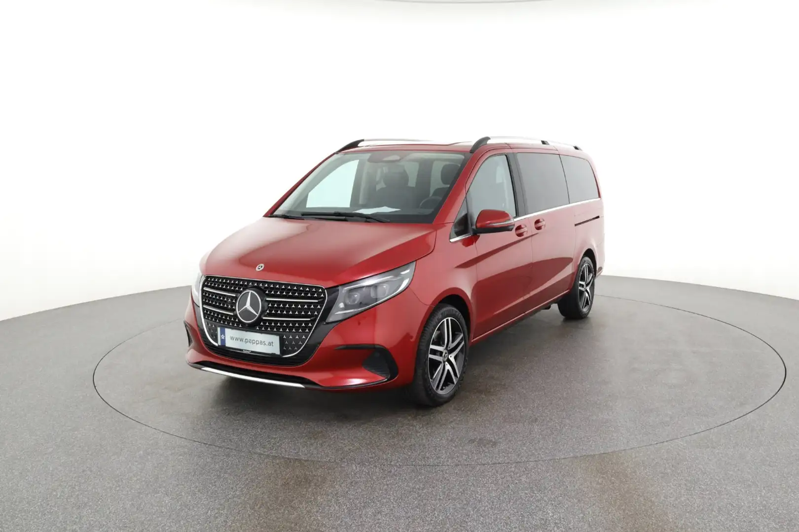 Mercedes-Benz V 250 d 4MATIC AVANTGARDE Lang Aut.AHK 2,5t 7Sitze Rot - 1