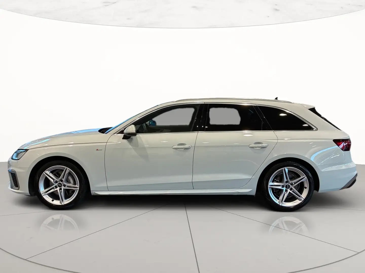 Audi A4 avant 40 2.0 tdi mhev s line edition quattro 204cv Weiß - 2