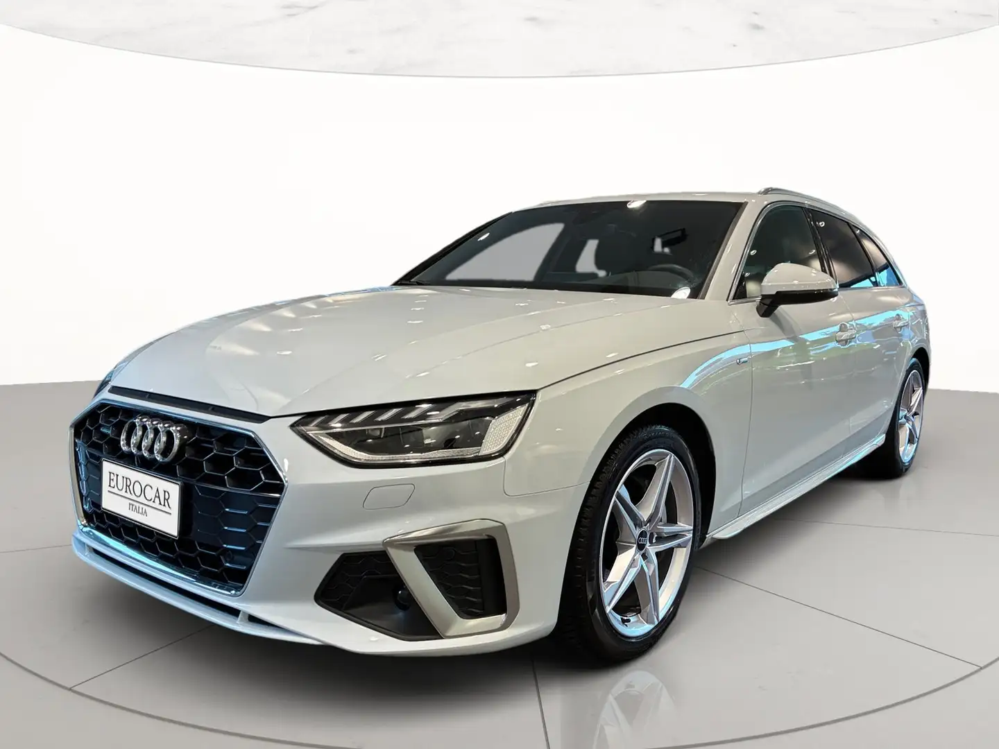 Audi A4 avant 40 2.0 tdi mhev s line edition quattro 204cv Weiß - 1
