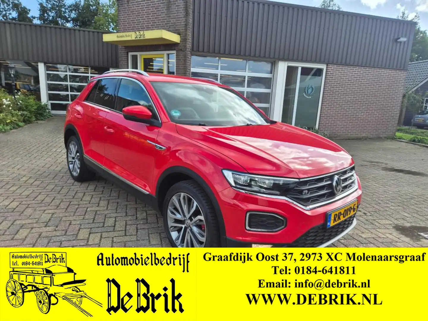 Volkswagen T-Roc 1.5 TSI Sport, DIT IS EEN RIJKLAARPRIJS. Rouge - 1