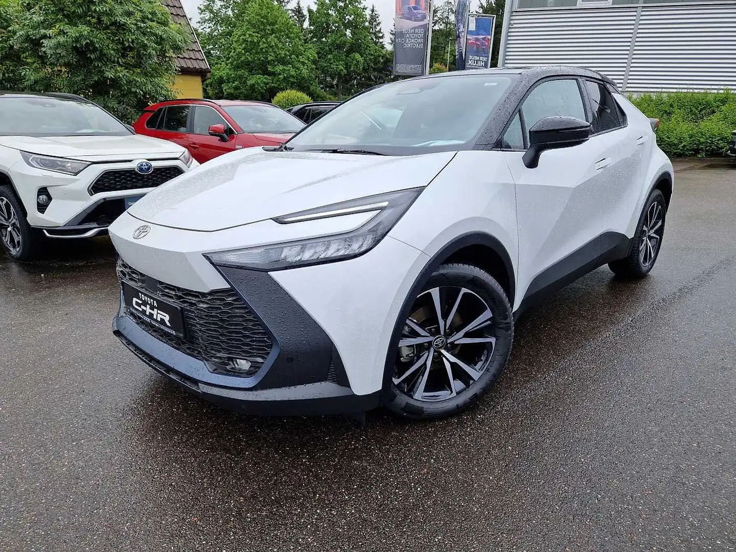 Toyota C-HR 1.8 Hybrid Team Deutschland Biały - 1