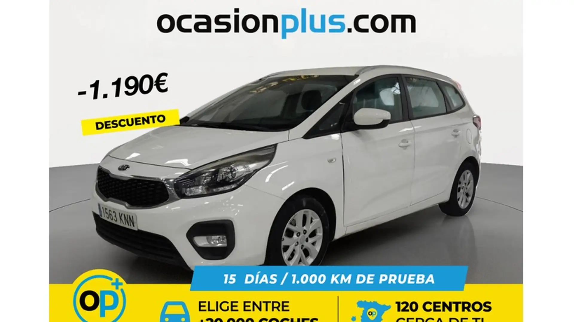 Kia Carens 1.6 GDi Concept 135 Blanco - 1