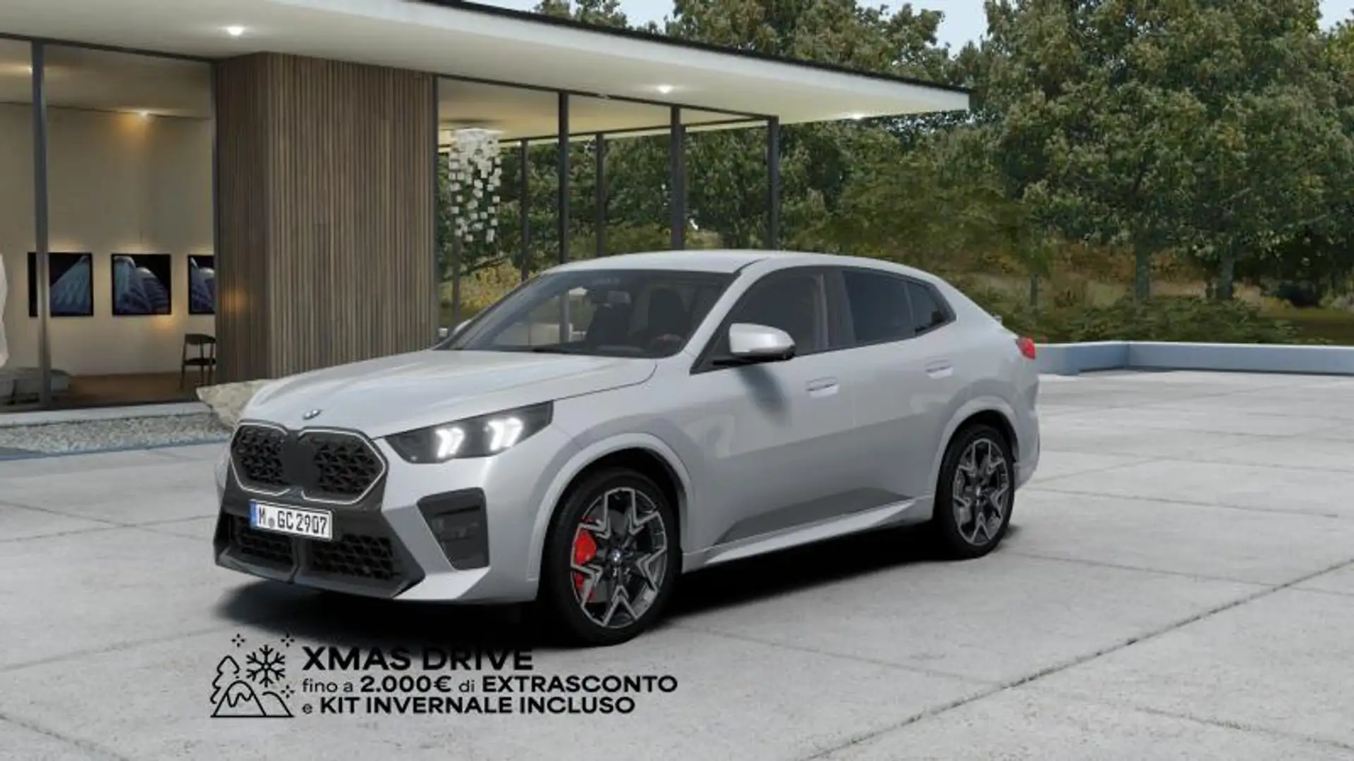 BMW X2 xdrive 20d 48V MSport Pro auto Grigio - 1