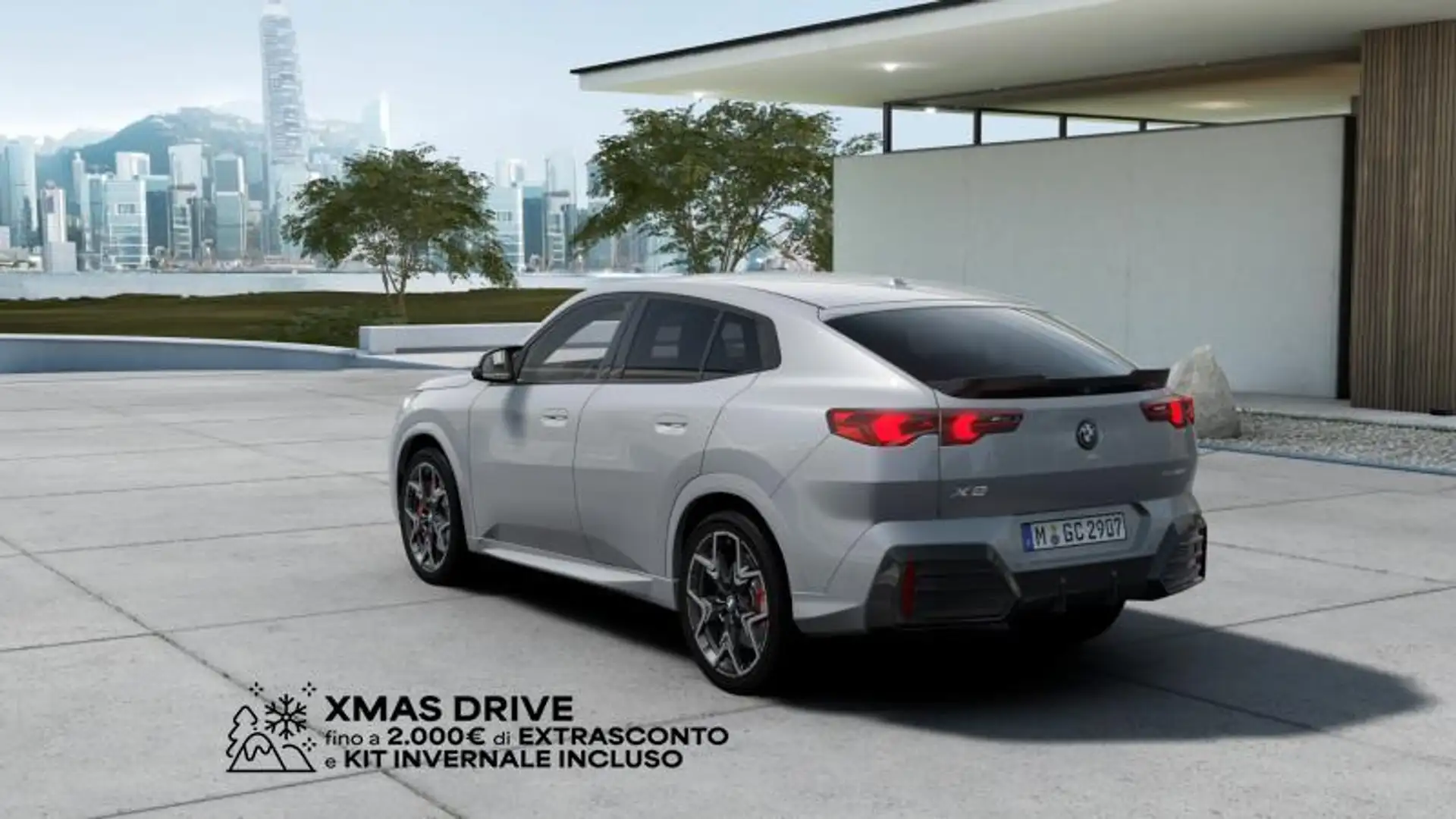 BMW X2 xdrive 20d 48V MSport Pro auto Grigio - 2