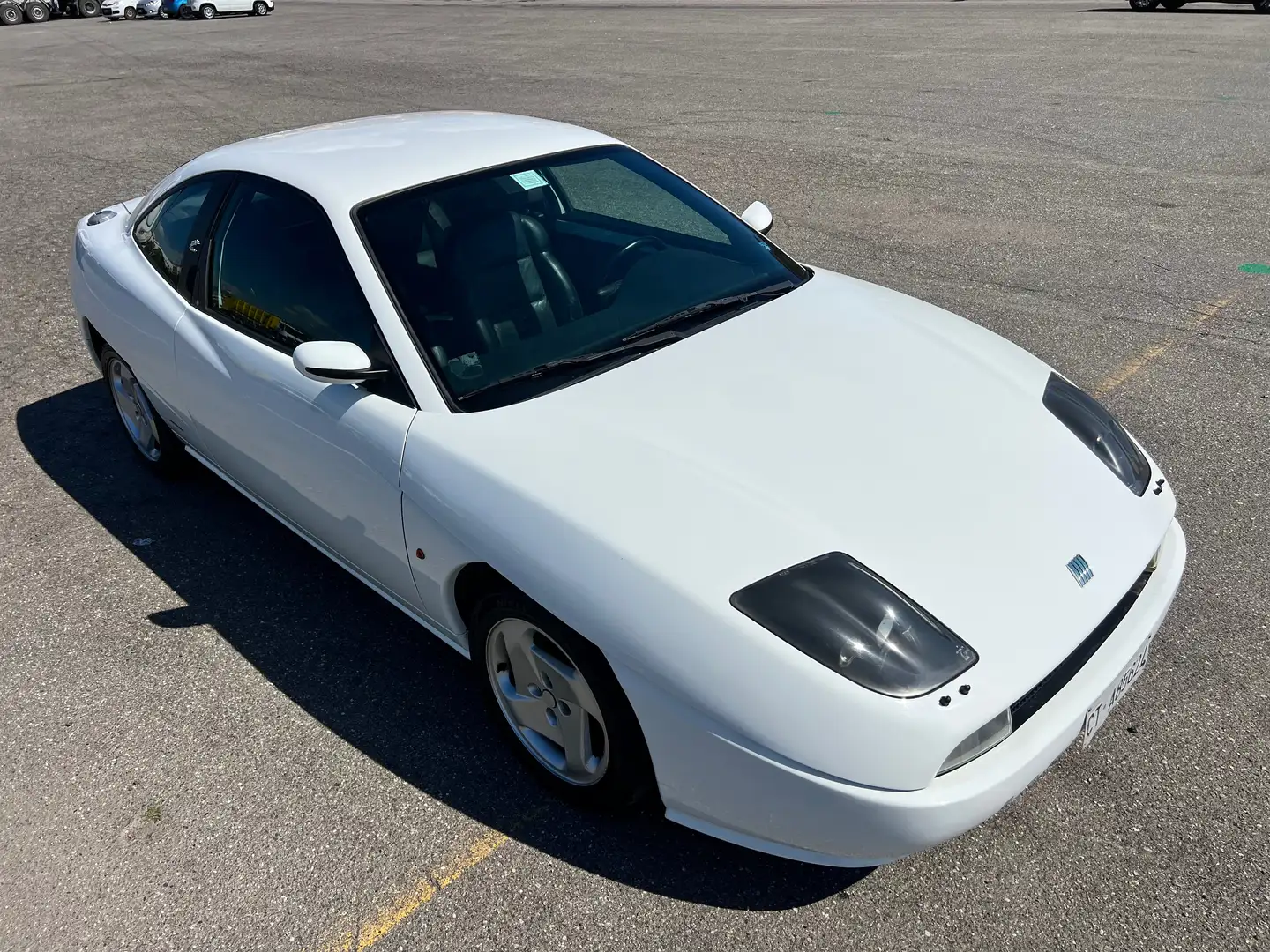 Fiat Coupe Turbo 16V Blanc - 1