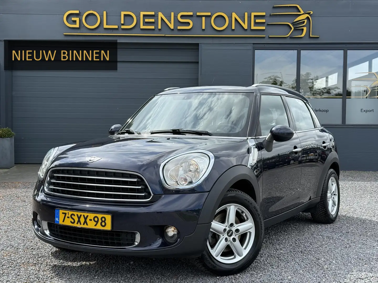 MINI One Countryman Mini 1.6 Business Line Pano,Navi,Pdc,Airco,Cruise, Blauw - 1