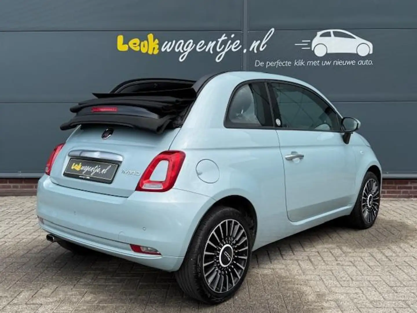 Fiat 500C 1.0 Hybrid Launch Ed. Cabrio *carplay *dealerond. Blu/Azzurro - 2