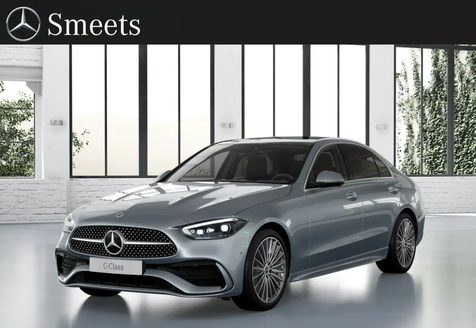 Mercedes-Benz C 180 Business Solution AMG Zilver - 1