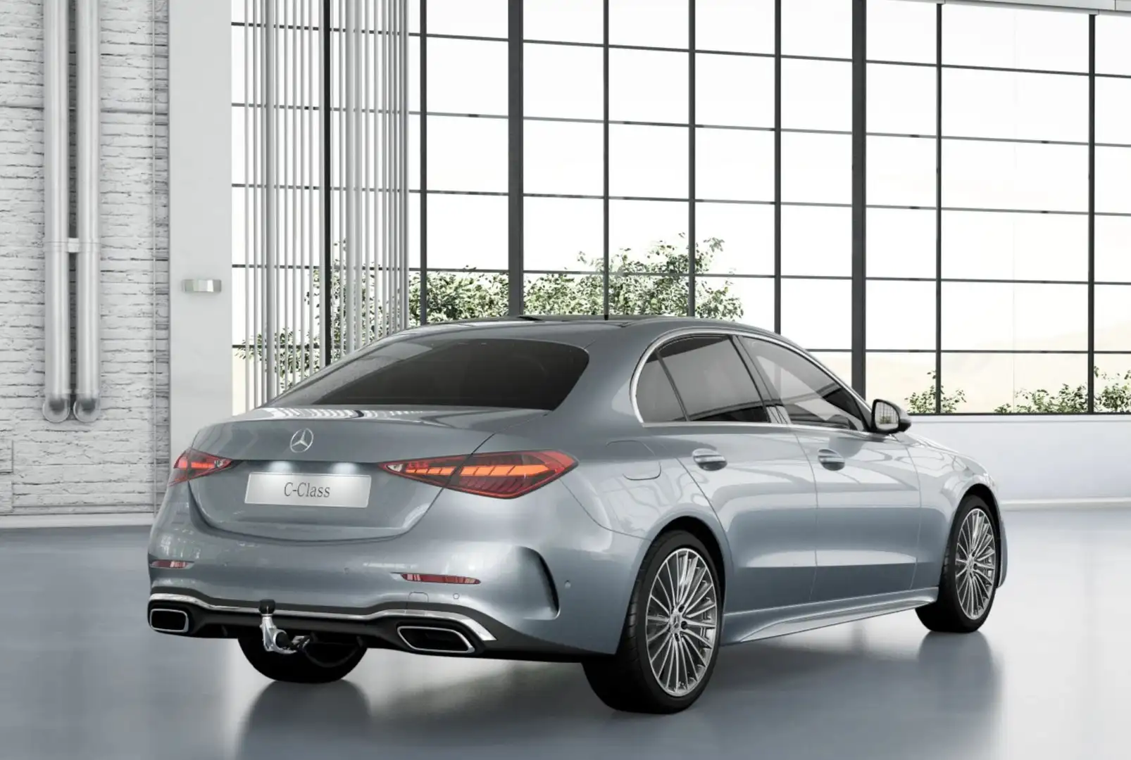 Mercedes-Benz C 180 Business Solution AMG Zilver - 2