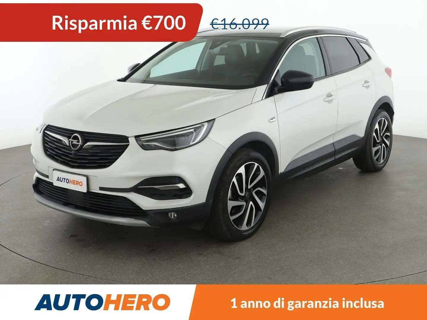 Opel Grandland X 1.5 CDTI Ultimate Bianco - 1