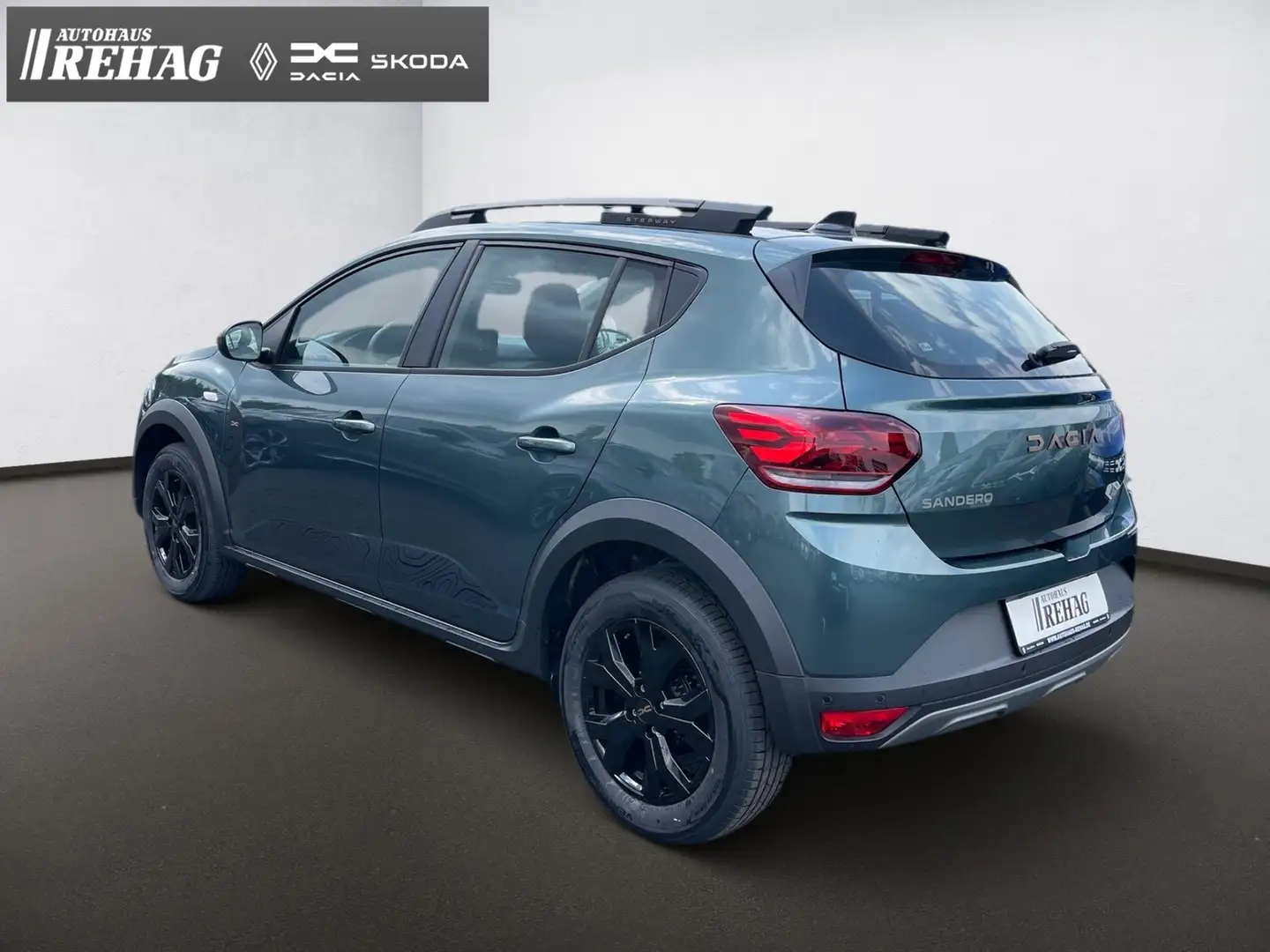 Dacia Sandero Stepway Extreme TCe 90 CVT *inkl. Allwetterreifen* Grün - 2