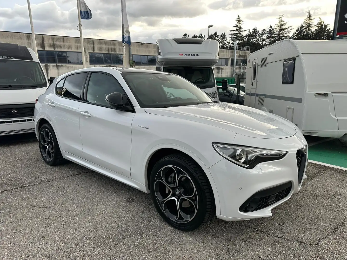 Alfa Romeo Stelvio 2.2 t Veloce Q4 210cv auto Bianco - 2