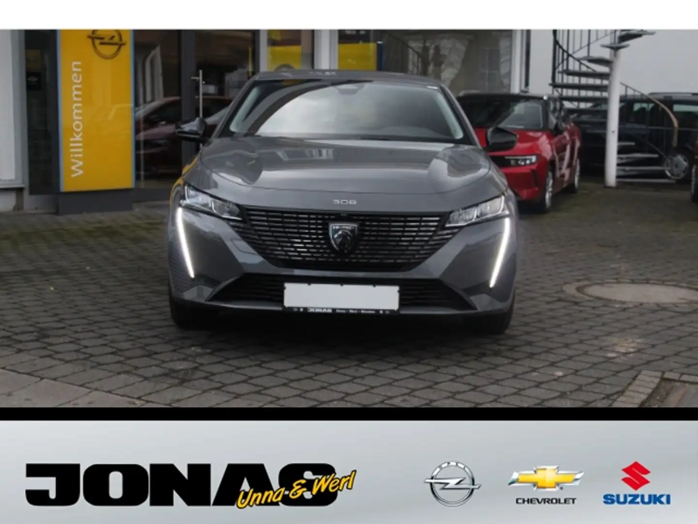 Peugeot 308 Allure 1.2 HYBRID Toterwinkelas. R-Kamera 360° Grau - 1