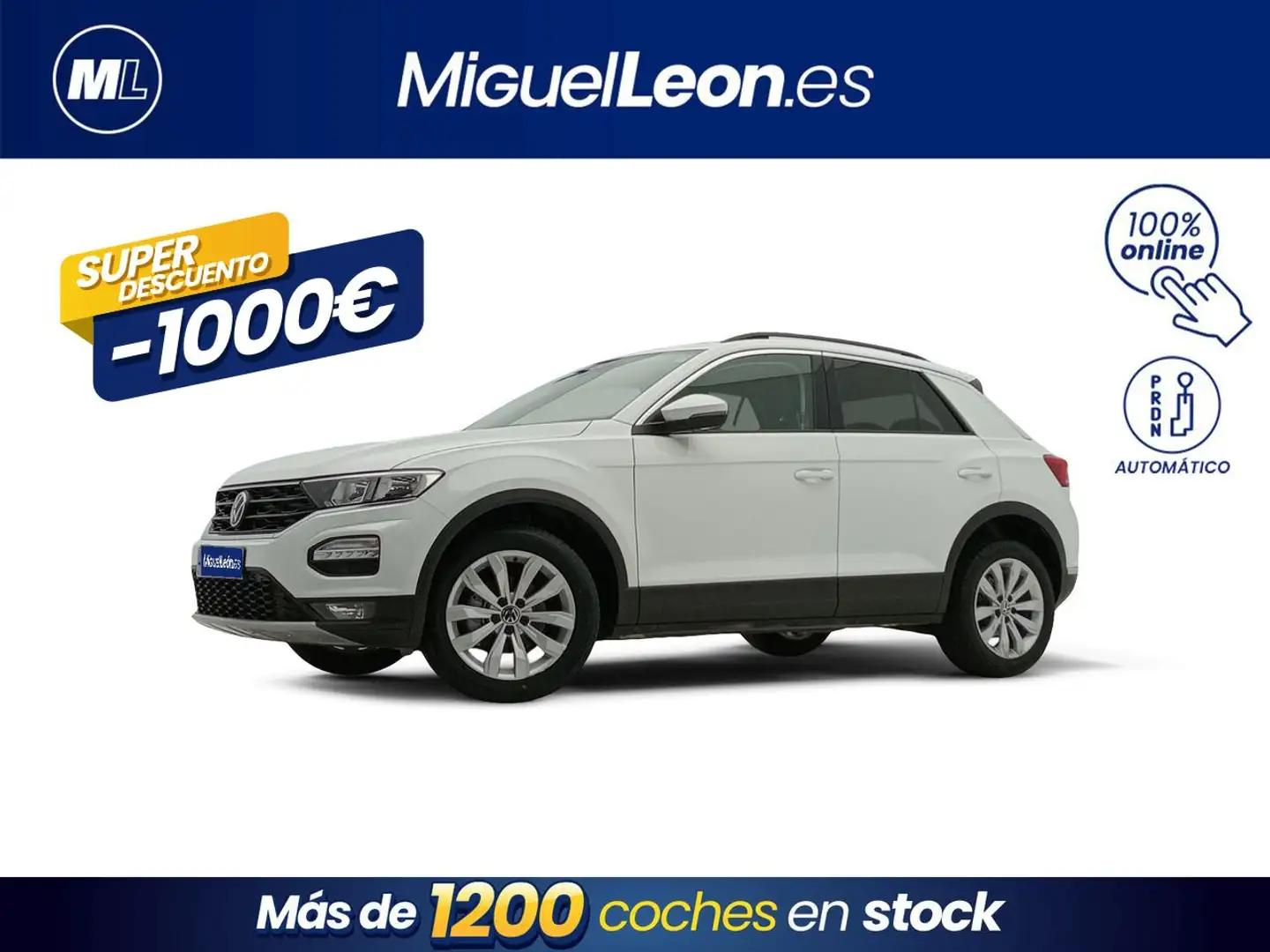 Volkswagen T-Roc 1.5 TSI Advance DSG7 Blanco - 1
