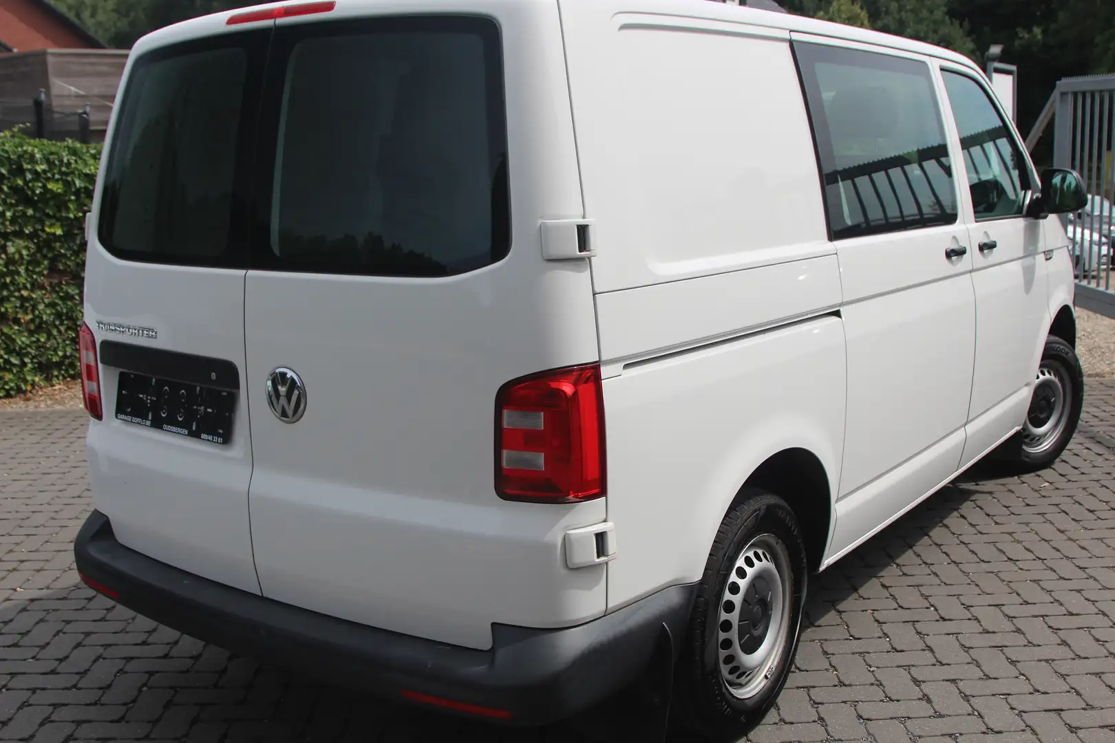 Volkswagen T6 Transporter dubbel cabine 6pl - 125.327KM - 2019 Wit - 2