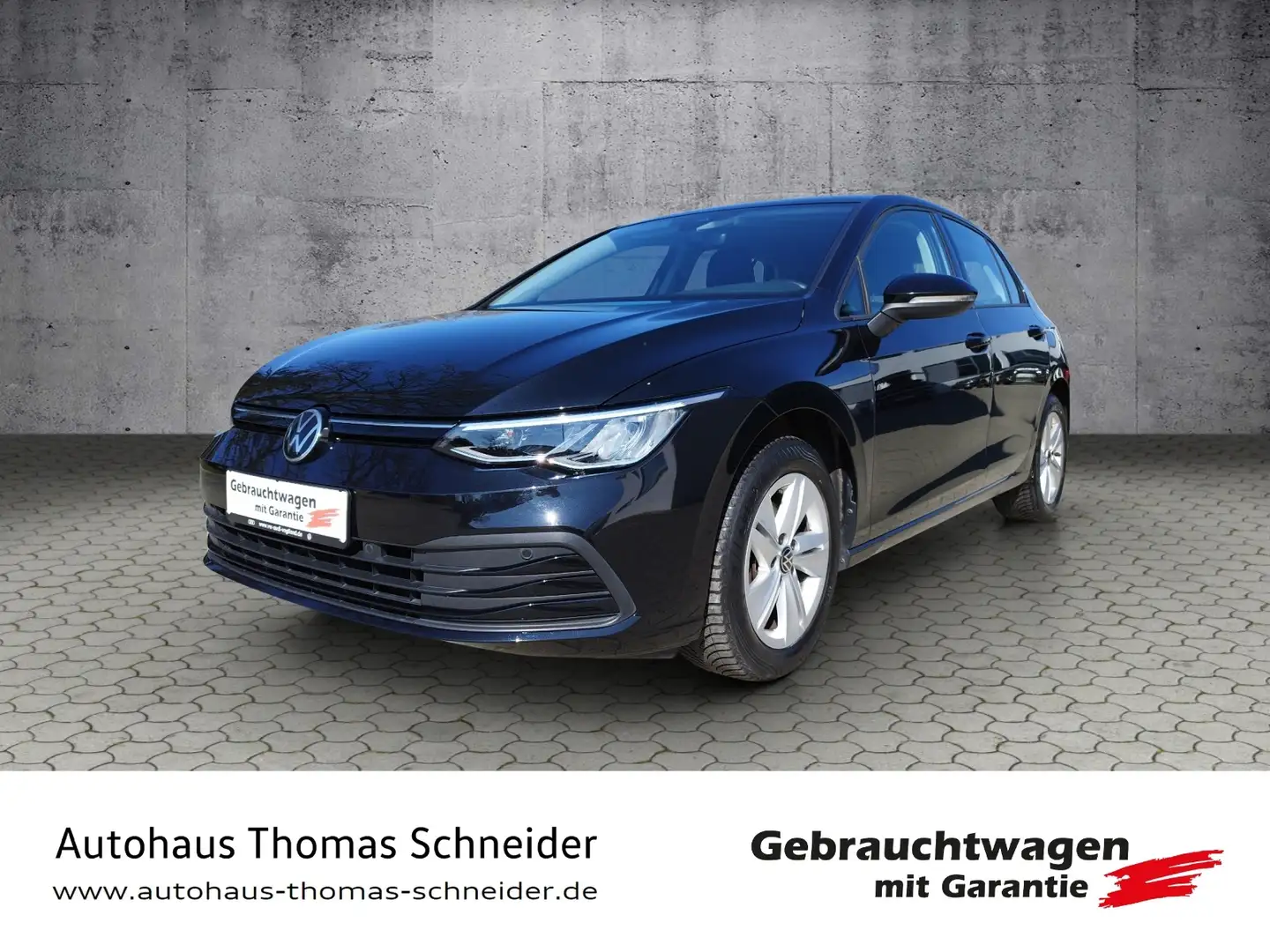 Volkswagen Golf VIII Life 1.5 TSI NAV/SHZ/DAB+/LED KLIMA LED NAVI Negro - 1