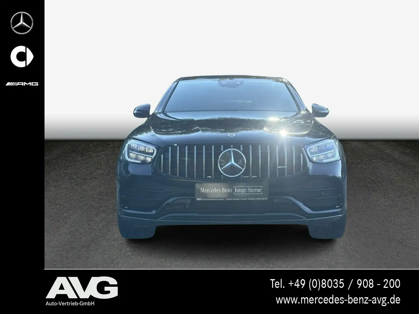 Mercedes-Benz GLC 43 AMG Mercedes-AMG GLC 43 4MATIC Coupé KEYLESS MBUX Schwarz - 2