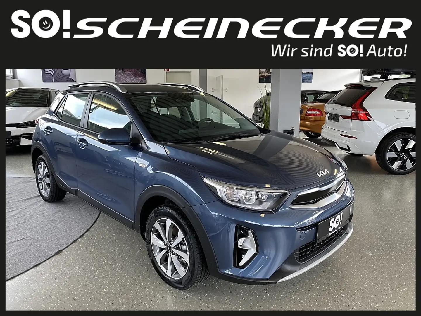 Kia Stonic 1,2 DPI ISG Silber Blu/Azzurro - 1