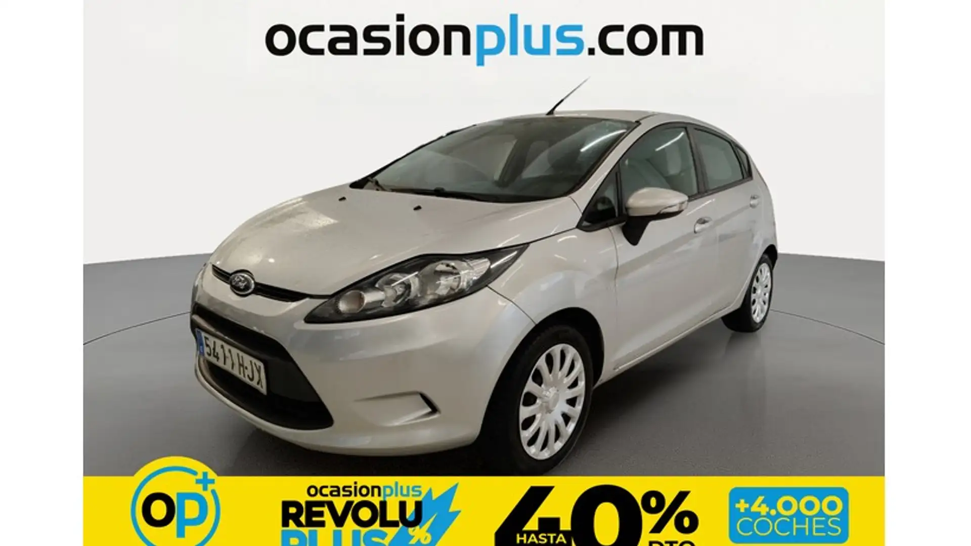 Ford Fiesta 1.25 Trend 82 Plateado - 1