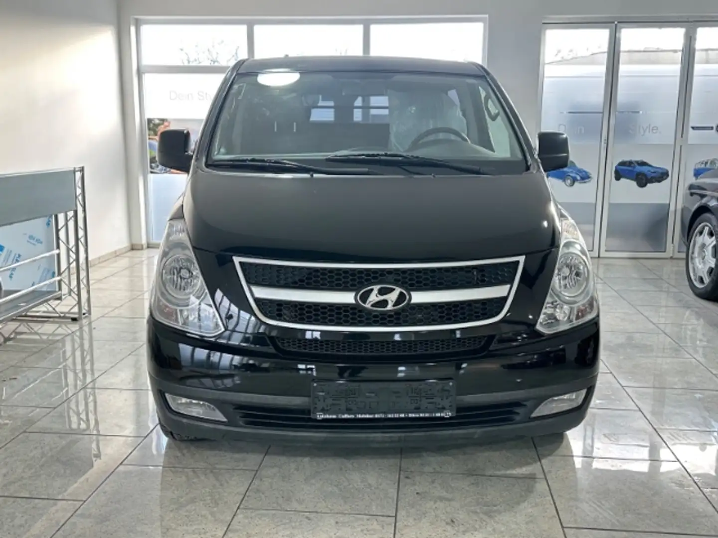 Hyundai H-1 Kasten 2.5 CRDi KETTE NEU INSPEKTION NEU Alarm Kli Negro - 1