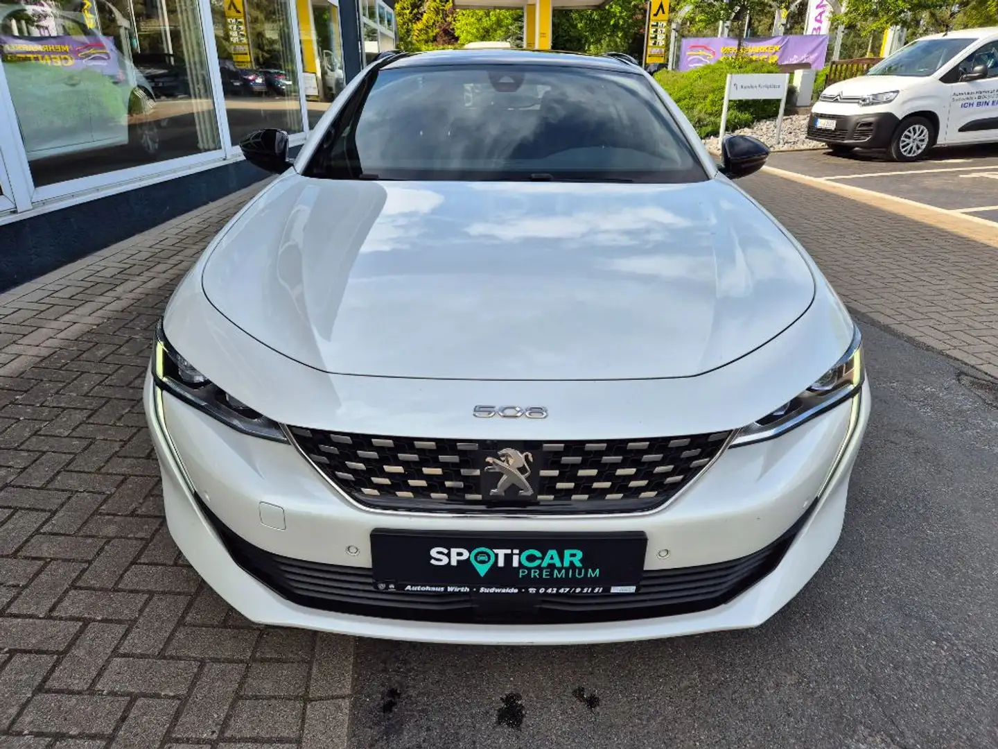 Peugeot 508 SW BlueHDi 180 EAT8 GT ACC+LED+PANORAMA+AHK Blanc - 2