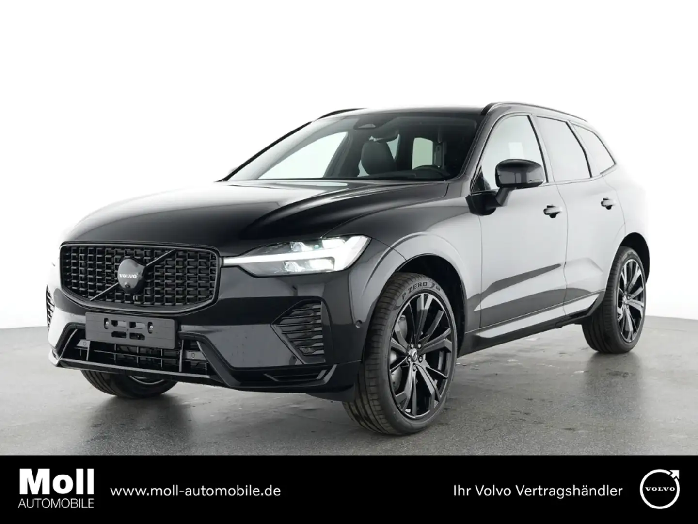 Volvo XC60 Plus Black Edition AWD HUD Leder Digitales Cockpit Schwarz - 1