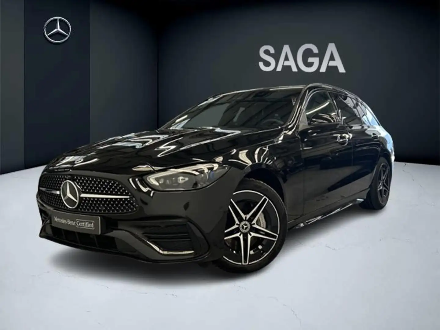 Mercedes-Benz C 300 C de Break AMG Pack Night Pano Noir - 1