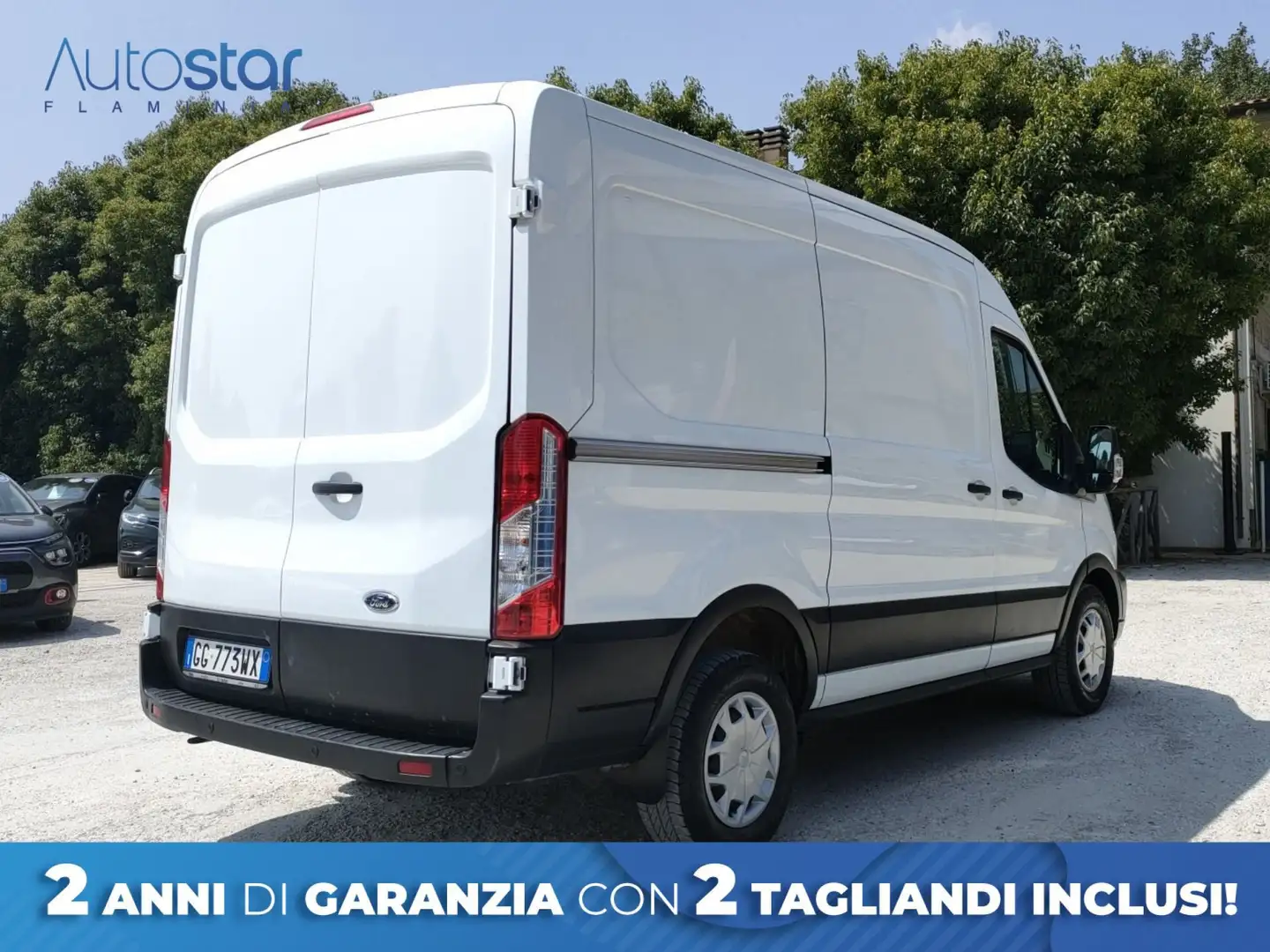 Ford Transit 330 2.0 tdci MHEV 130cv trend L2H2 E6.2 Bianco - 2