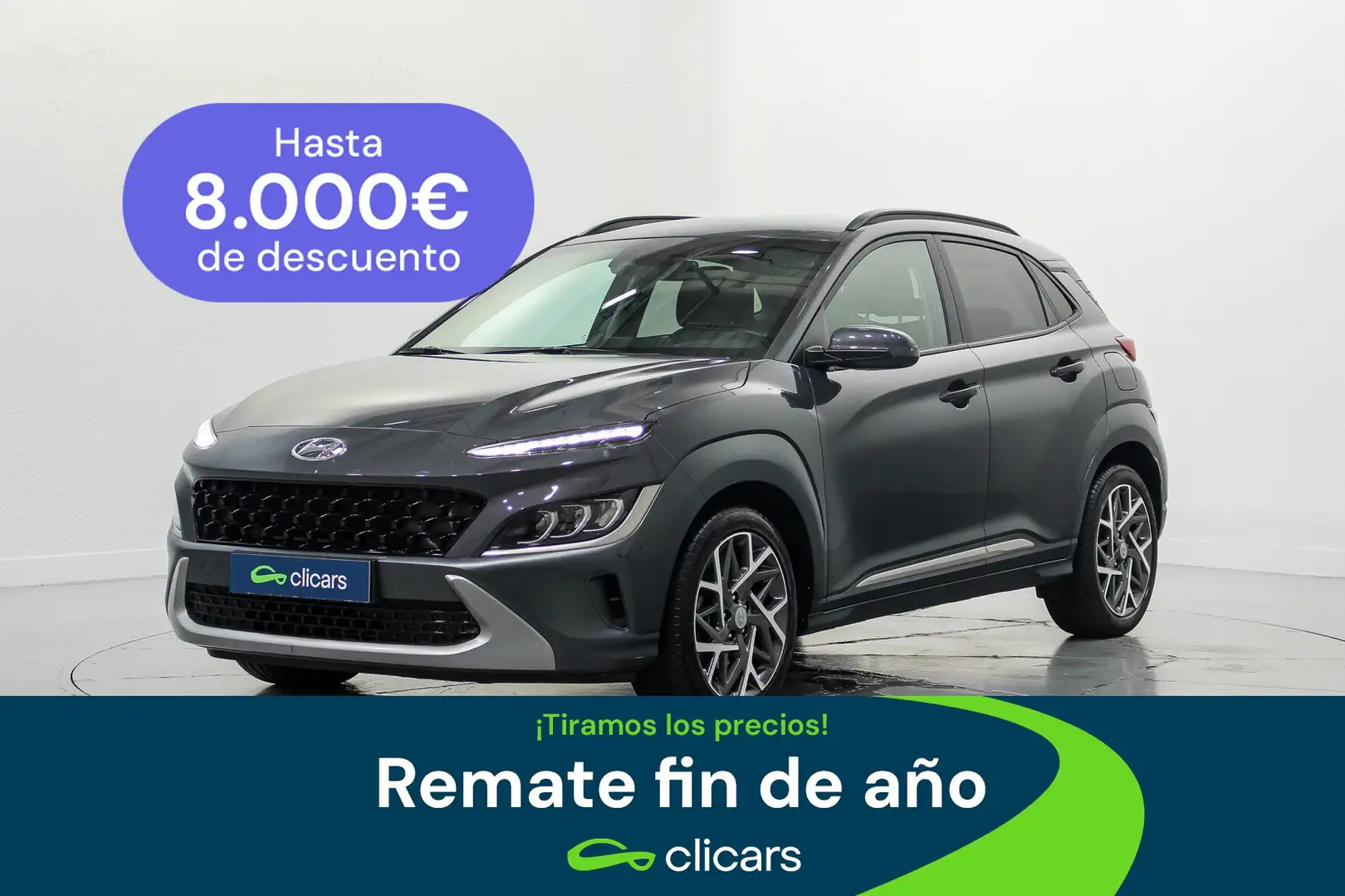 Hyundai KONA HEV 1.6 GDI DT Maxx Gris - 1