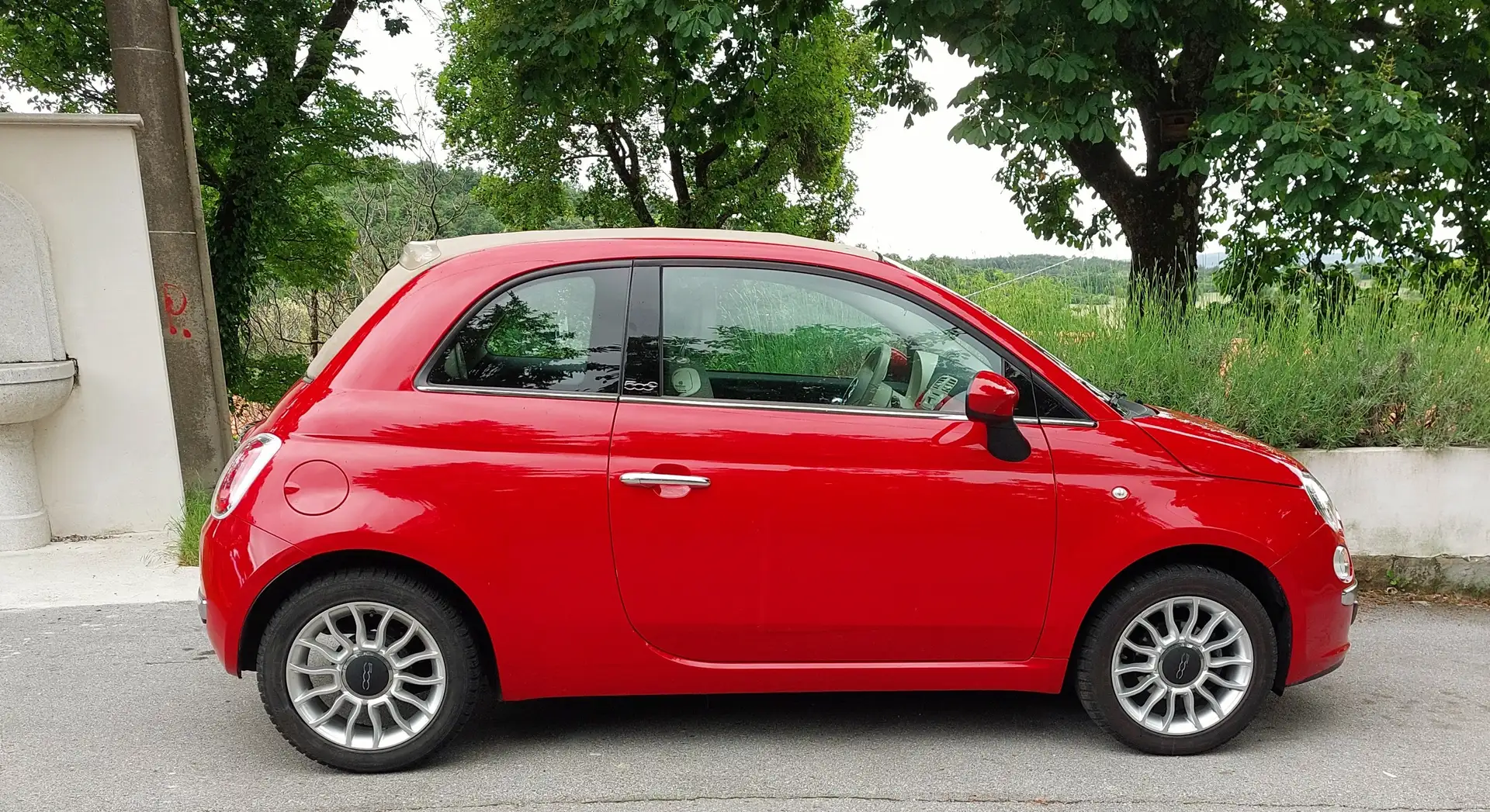 Fiat 500C 500C 1.2 Lounge 69cv Rosso - 2