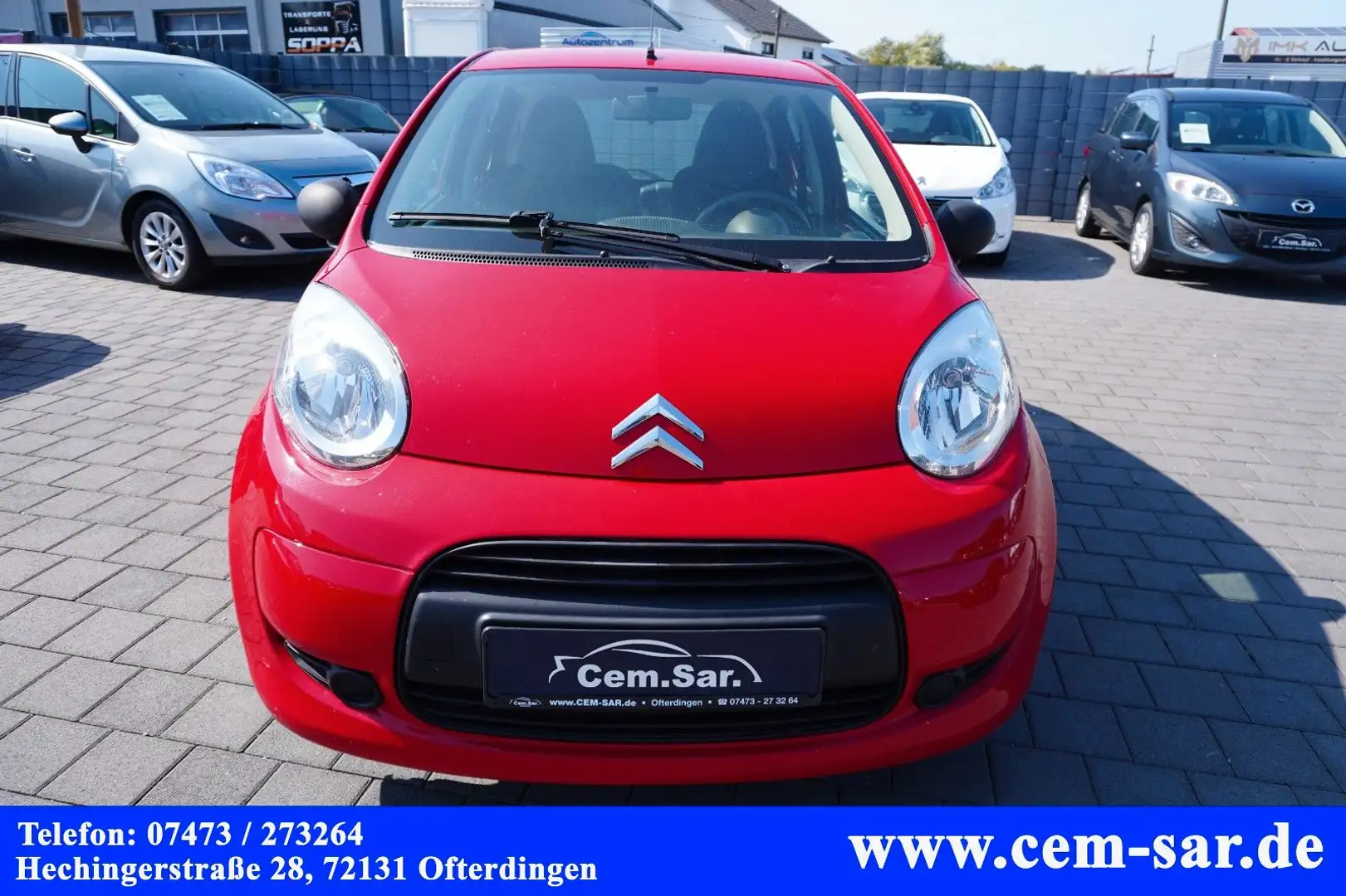 Citroen C1 Advance *8xFach Bereifung*CD/Radio/AUX* Weiß - 2