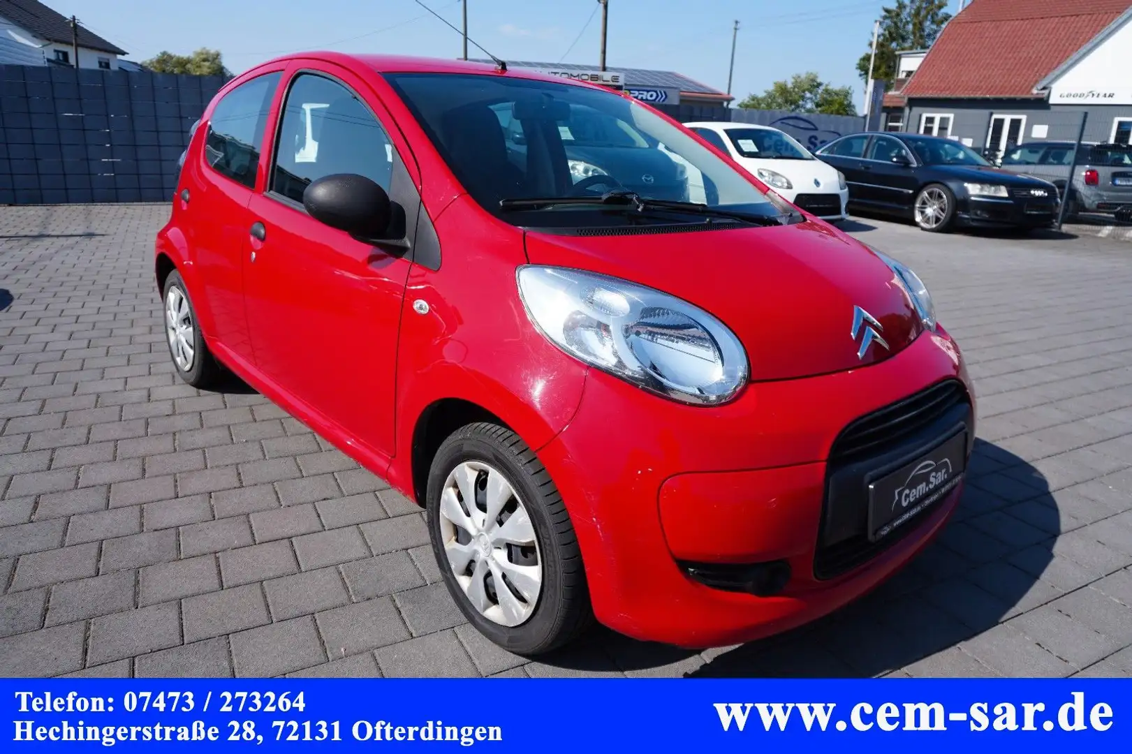 Citroen C1 Advance *8xFach Bereifung*CD/Radio/AUX* Weiß - 1