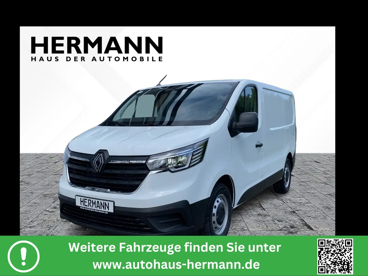 Renault Trafic Kasten 2.0 BLUE dCi 130 L1H1 3.0t Komfort Wit - 1