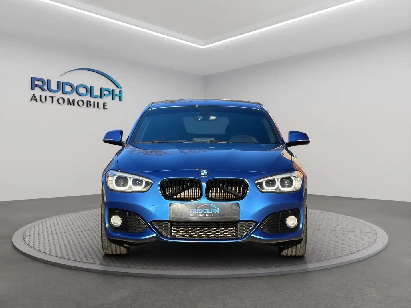 BMW 118 i M SPORT PAKET AUTOM. NAVI LED TÜV GARANTIE Bleu - 2
