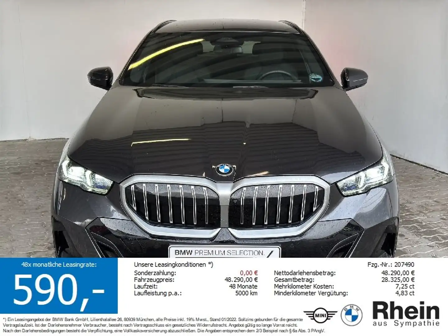 BMW 520 iA Tour. M Sport LiveCock.DriveAss.AHK.LED.SH Grau - 1