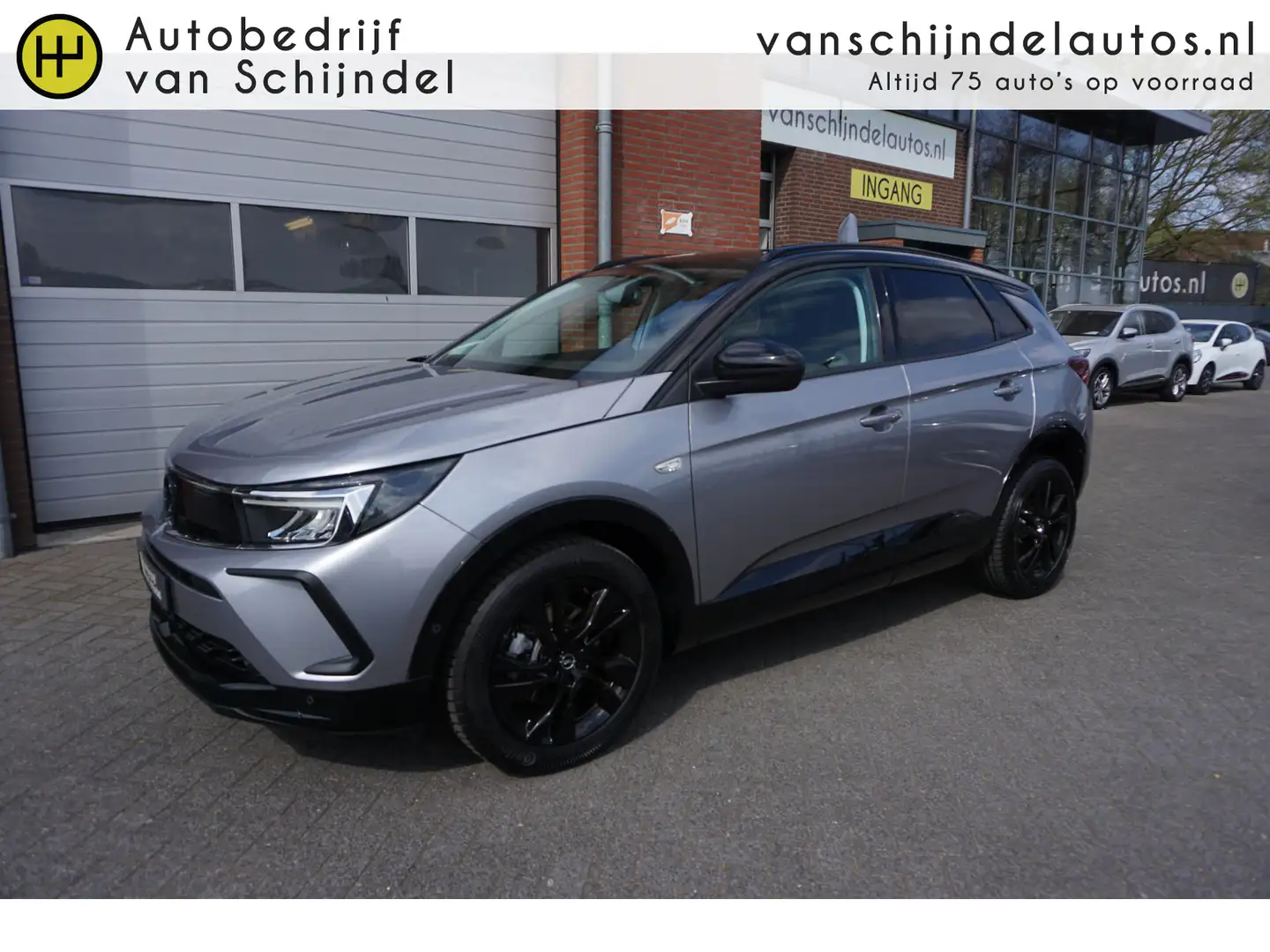 Opel Grandland 1.2 TURBO GS LINE NOVEMBER 2022 DEALER ONDERHOUDEN Gris - 1