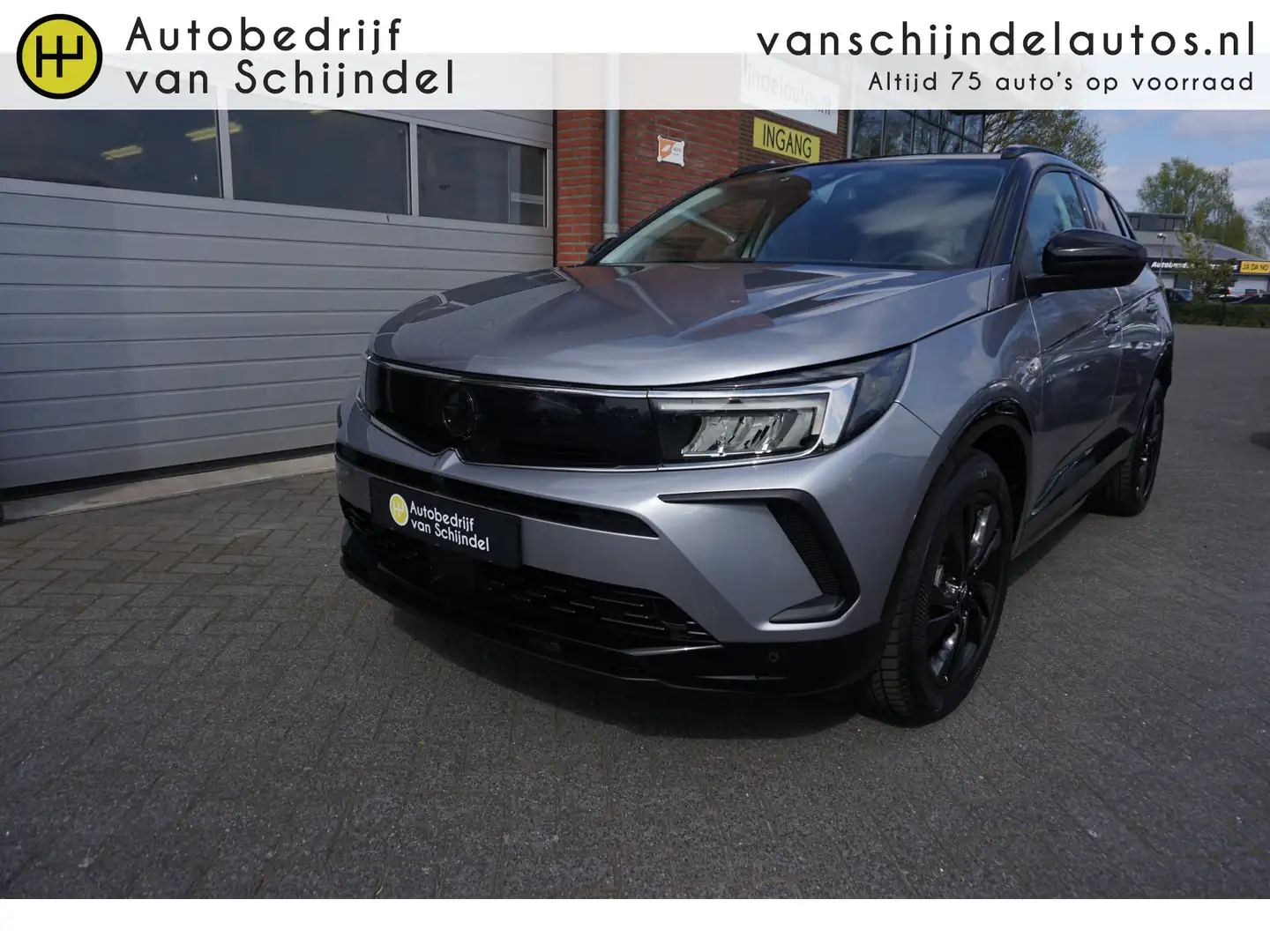 Opel Grandland 1.2 TURBO GS LINE NOVEMBER 2022 DEALER ONDERHOUDEN Gris - 2