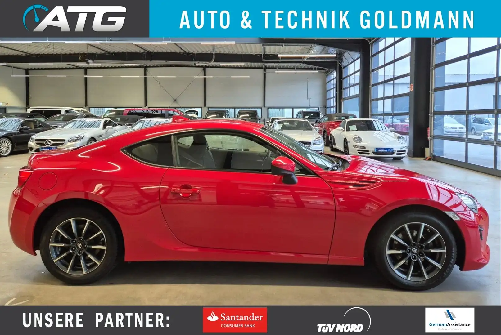 Toyota GT86 PURE NAVI LED PDC KLIMA TÜV+SERVICE NEU Красный - 1