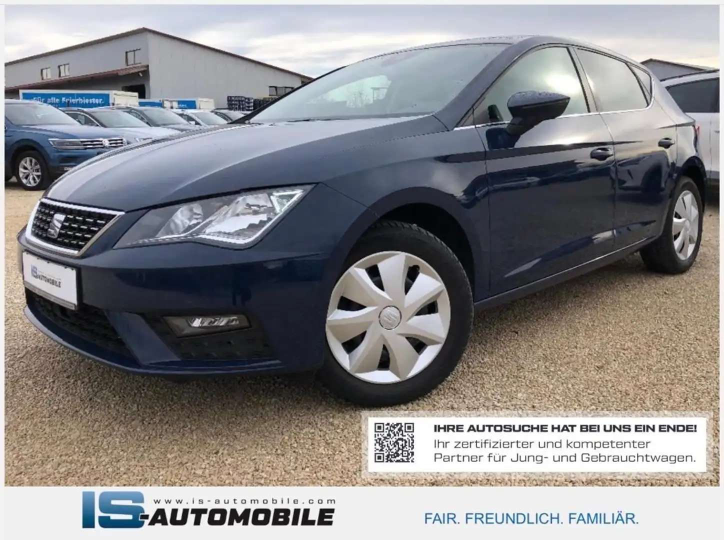 SEAT Leon Xcellence,NAVI,GRA,Panorama-Dach,PDC,EURO 6 Blau - 1
